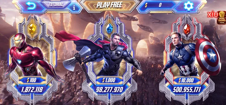 Trải Nghiệm Bùng Nổ Với Nổ Hũ Avengers Tại SunWin Đẳng Cấp Quốc Tế
